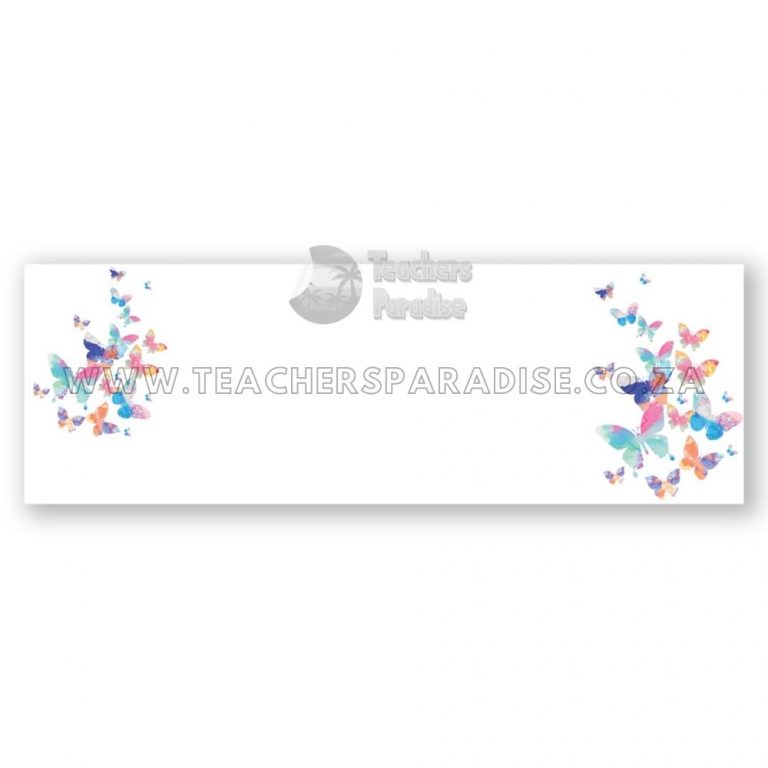 Second image of Butterfly Name Plate Design 1