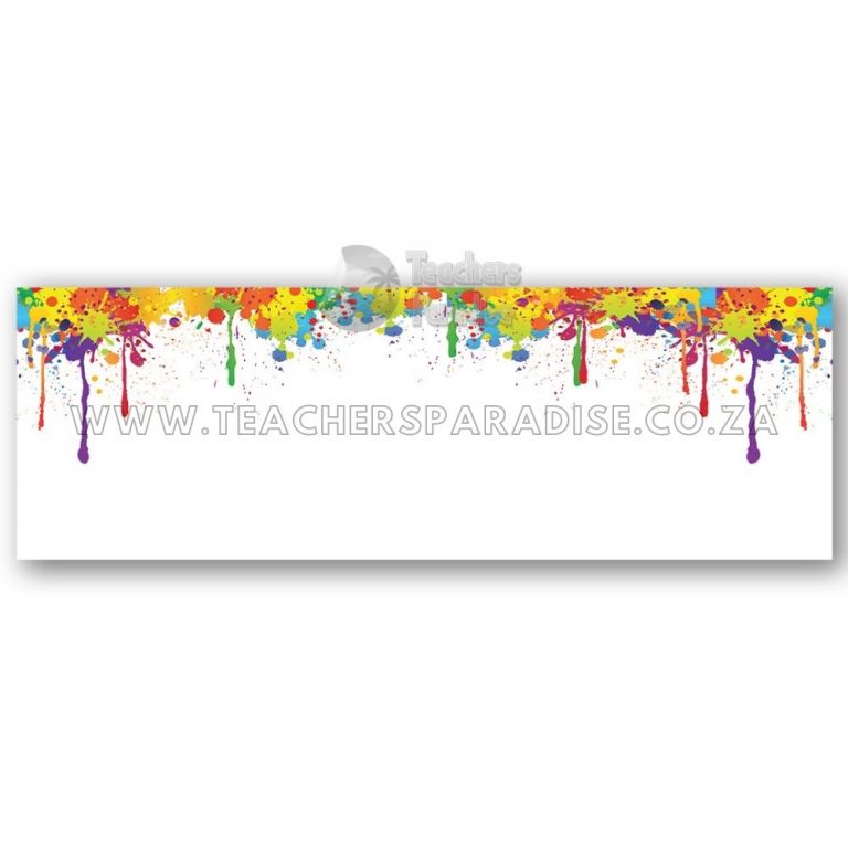 Second image of Colour Splash Name Plate Design 1