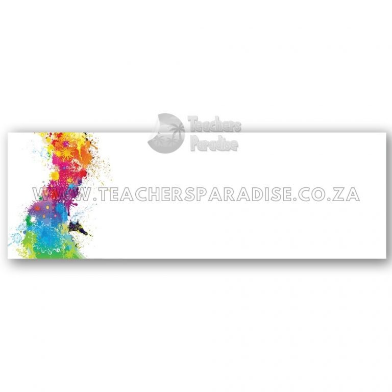 Second image of Colour Splash Name Plate Design 4