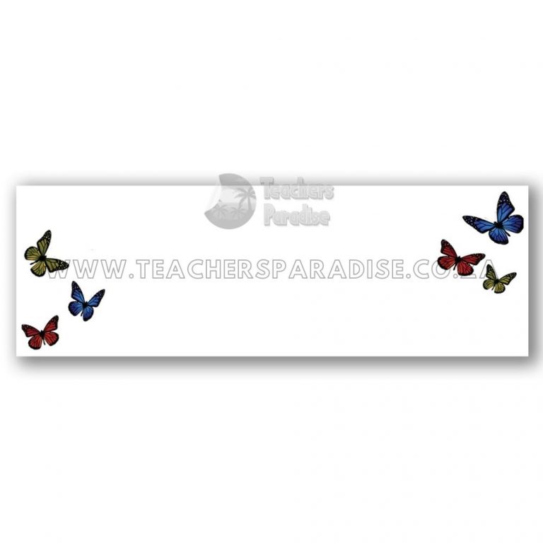 Second image of Butterfly Name Plate Design 3