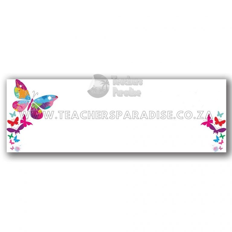 Second image of Butterfly Name Plate Design 4