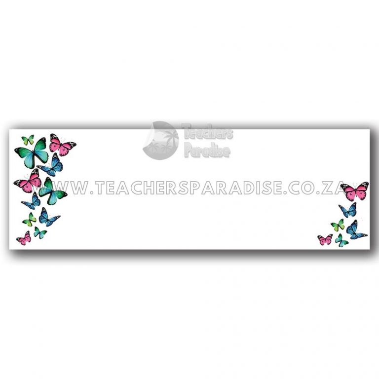 Second image of Butterfly Name Plate Design 6