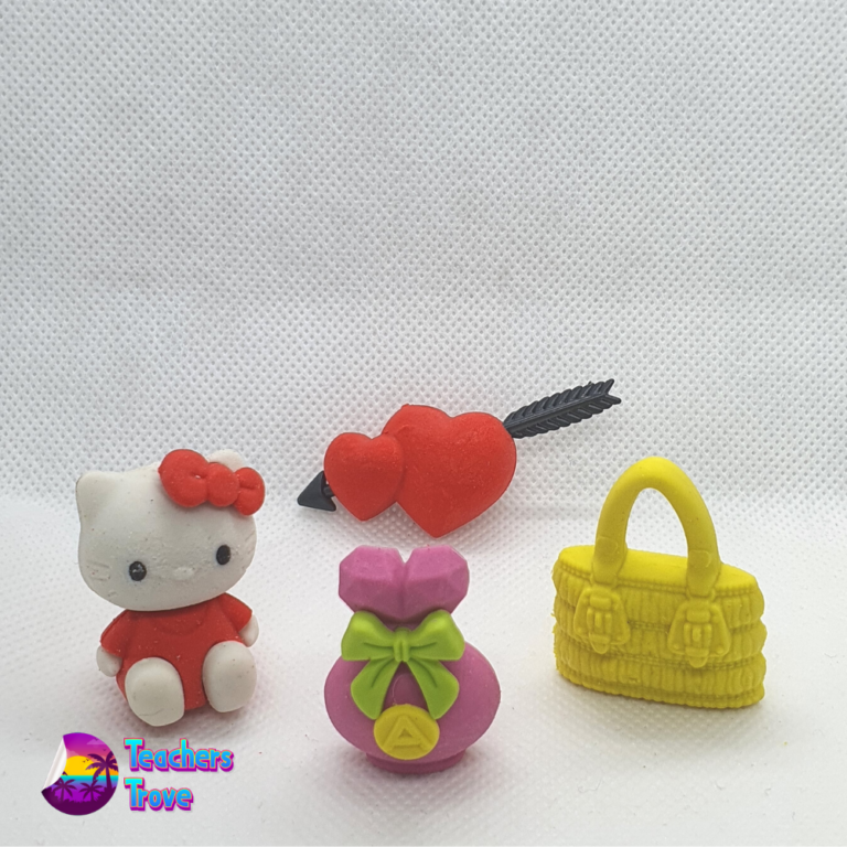 Hello Kitty Novelty Eraser Set