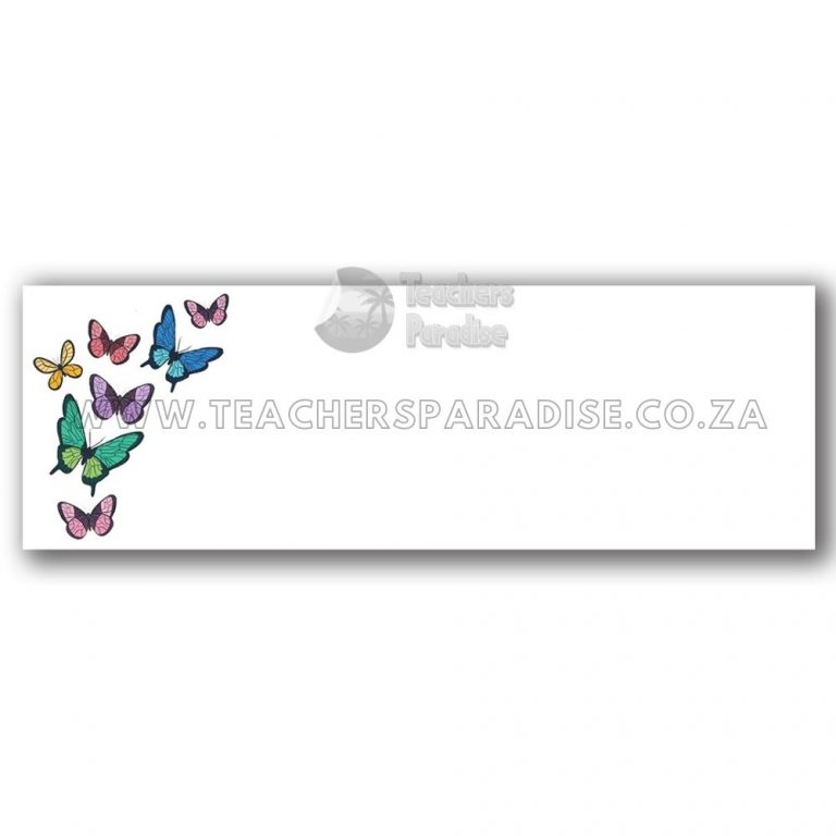 Second image of Butterfly Name Plate Design 5