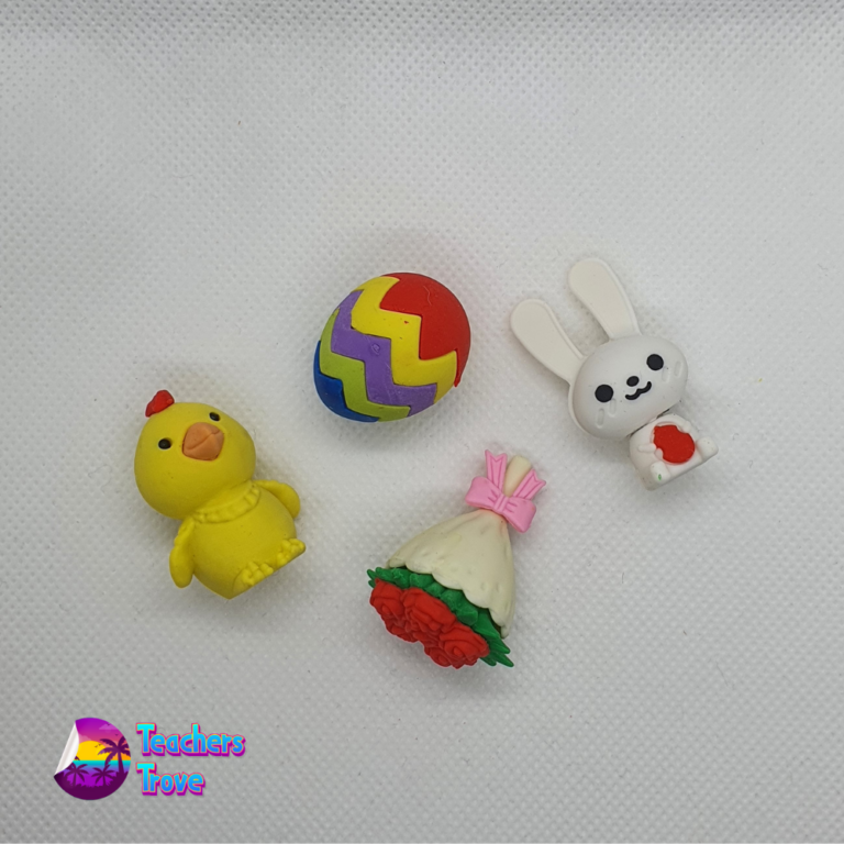 Second image of Easter Novelty Eraser Set