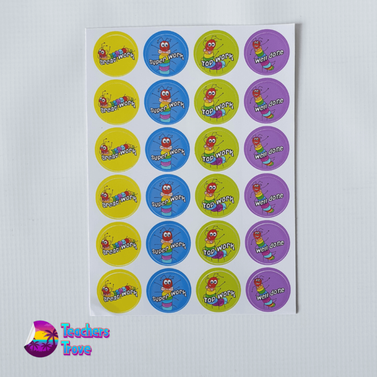 Second image of Caterpillar Stickers Pack