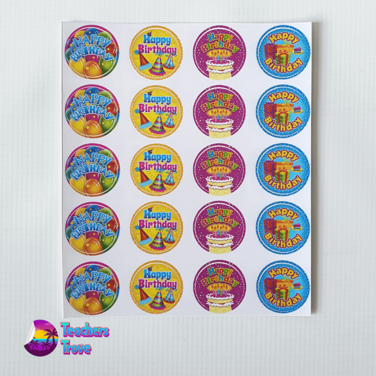 Second image of Happy Birthday Stickers Pack