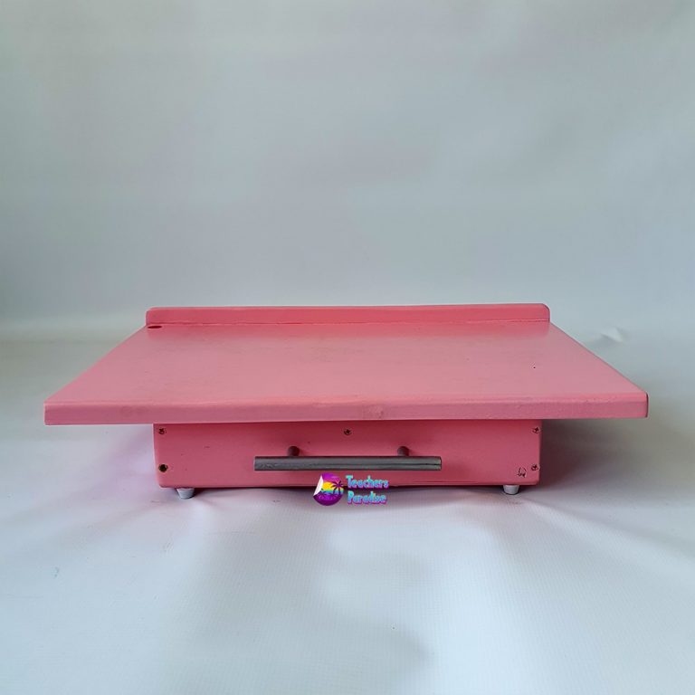 Marking Desk With Paper Tray Pink