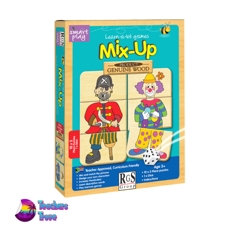 Genuine wood mix-up game