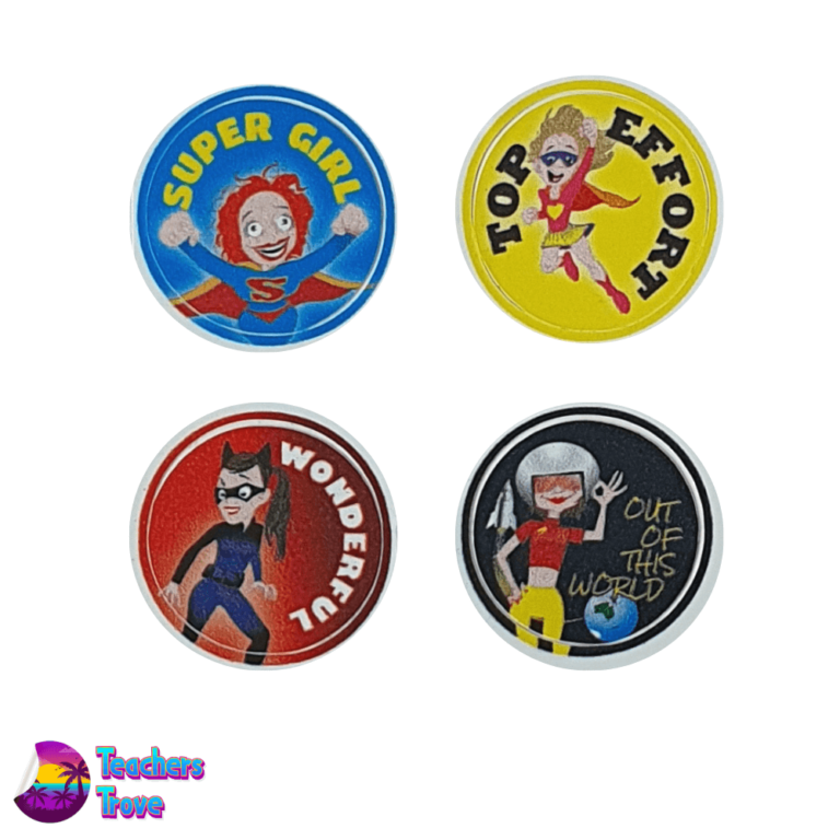 Super Girl Stickers Pack