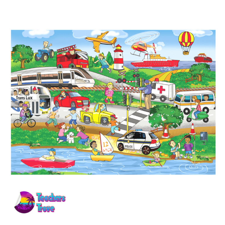 Second image of Transport puzzle - 24 piece