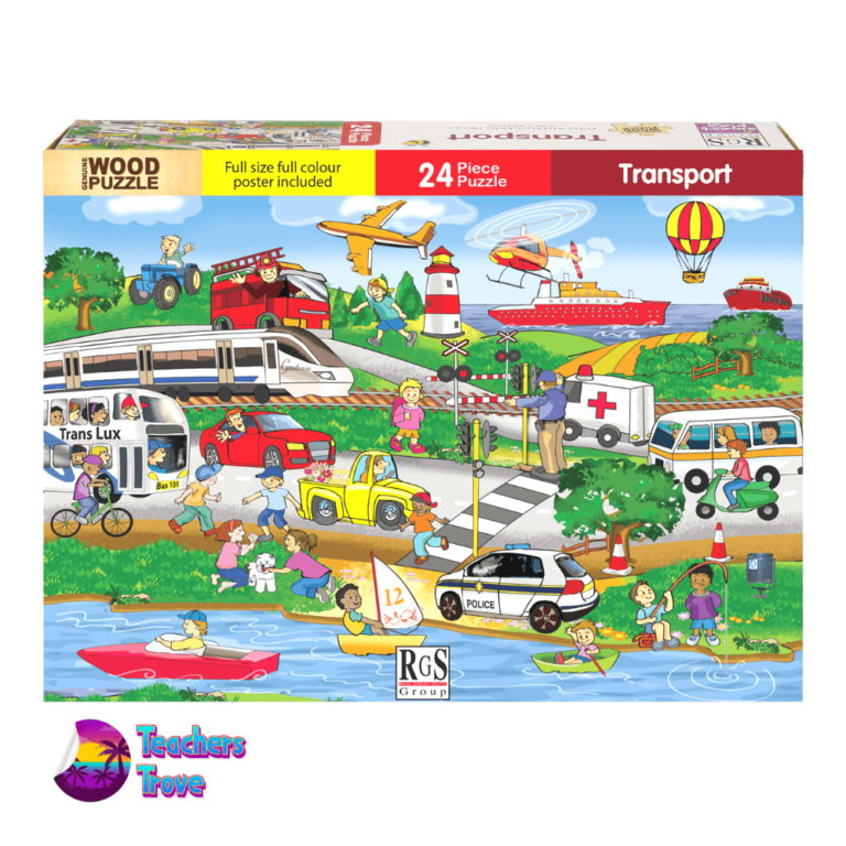 Transport puzzle - 24 piece