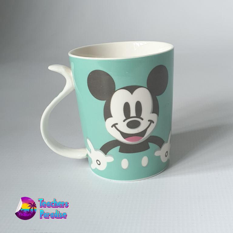 Turquoise Mickey Mouse Mug