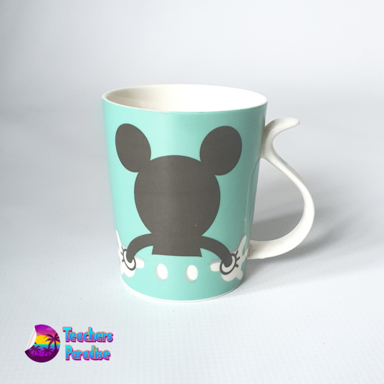 Second image of Turquoise Mickey Mouse Mug
