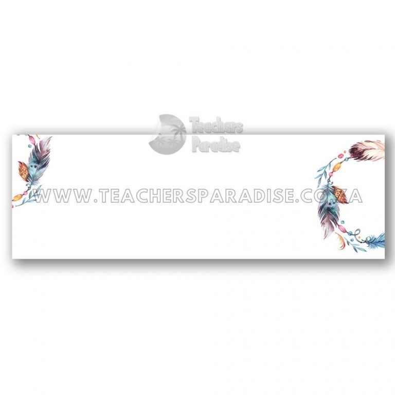 Second image of Feather Name Plate Design 1
