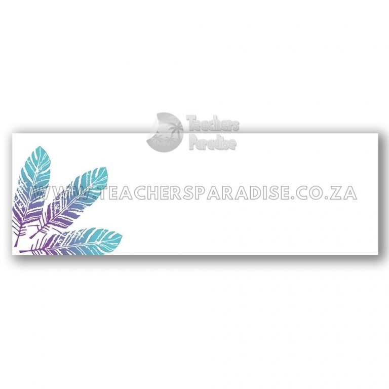 Second image of Feather Name Plate Design 2
