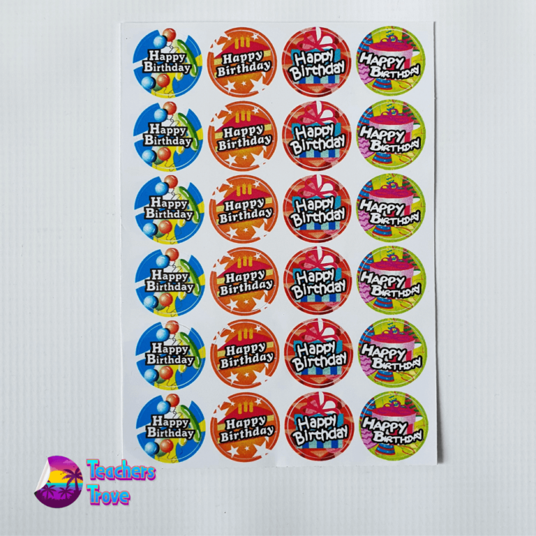 Second image of Birthday Greetings Stickers Pack