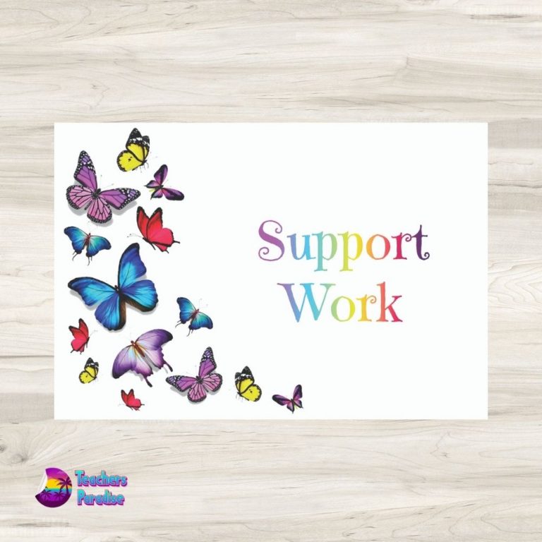 Second image of Butterfly Design 2 - Admin Labels