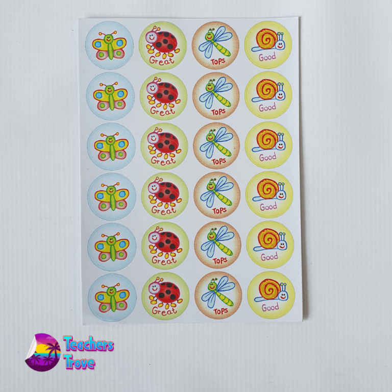 Second image of Cute Bugs Stickers Pack