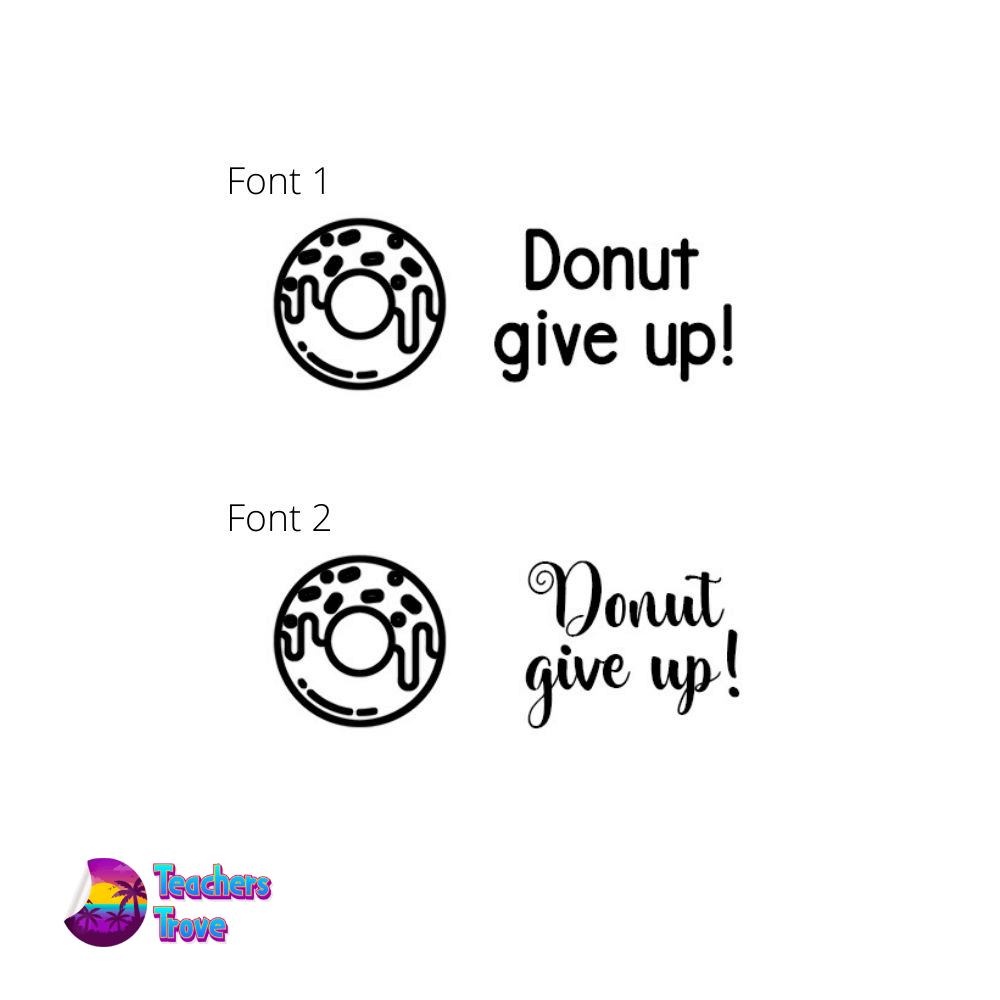 Donut give up