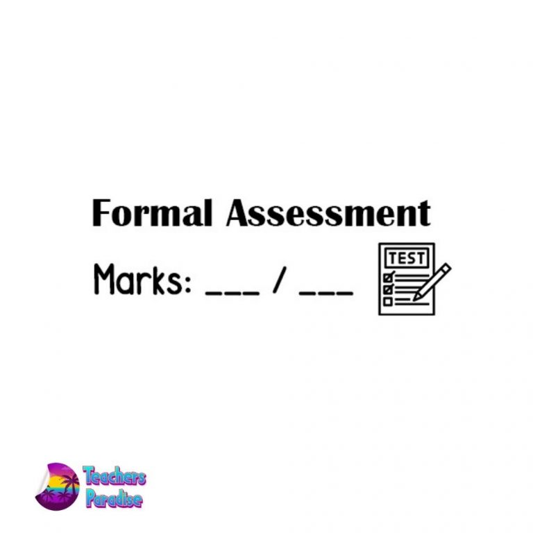 Formal Assessment Stamp