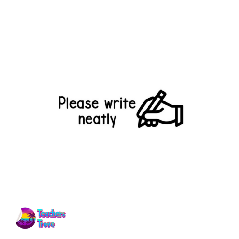 Please write neatly stamp