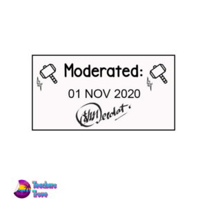 Signature dater stamp - Moderated