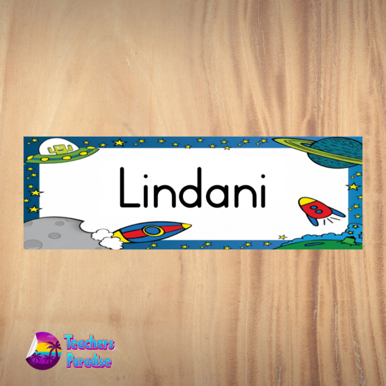 Space Name Plate Design 1