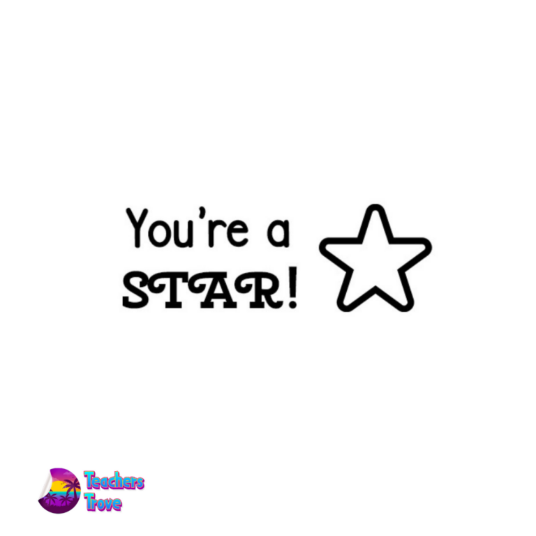 You're a star stamp
