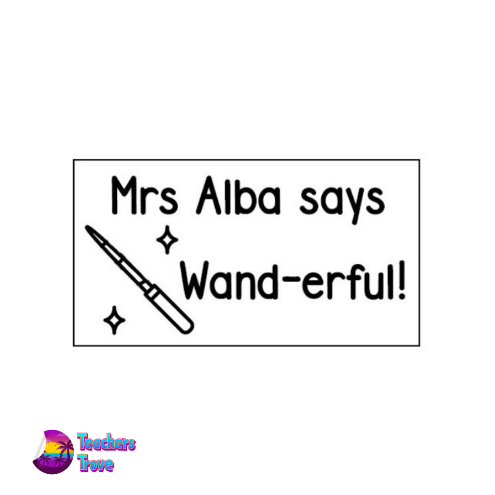 Wand-erful - Semi-Customizable Stamp