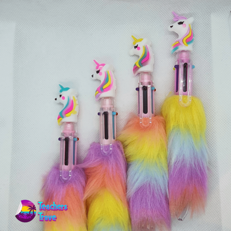 Unicorn Fluffy Novelty Pens
