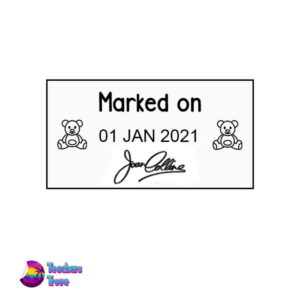 Signature dater stamp - Marked on