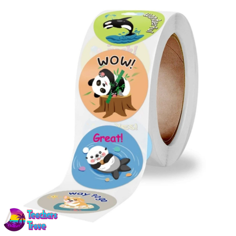 Second image of Panda sticker roll