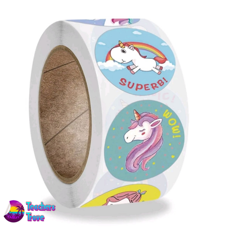 Second image of Unicorn sticker roll