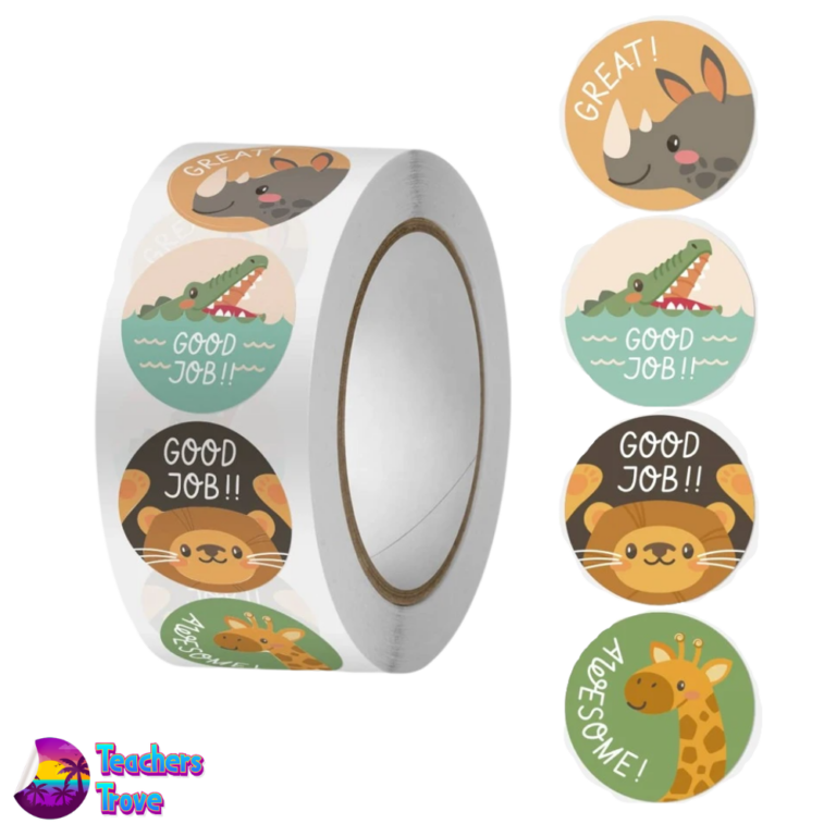 Crocodile sticker roll