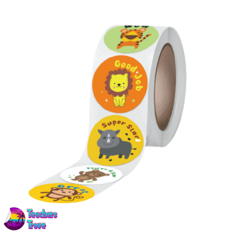 Second image of Wild animals 2 sticker roll