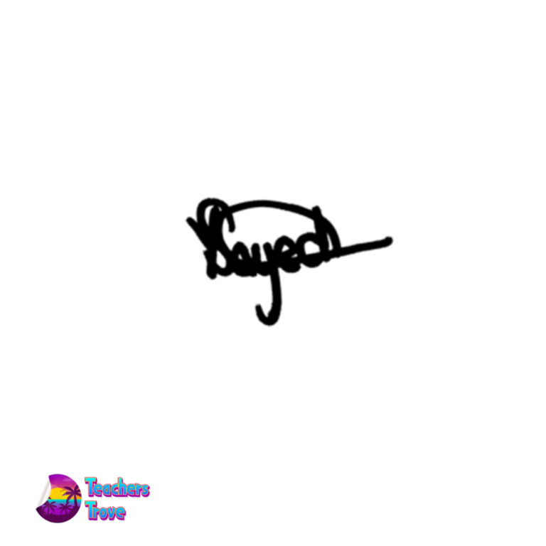 Signature Stamp - for reports, sasams etc