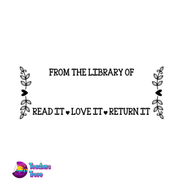 From The Library Stamp