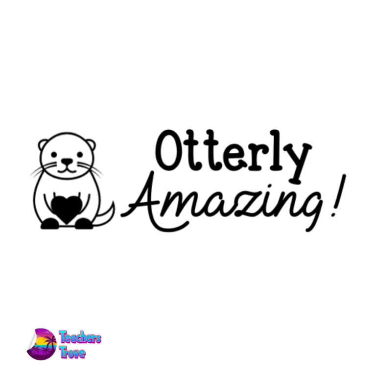 Otterly Amazing Stamp
