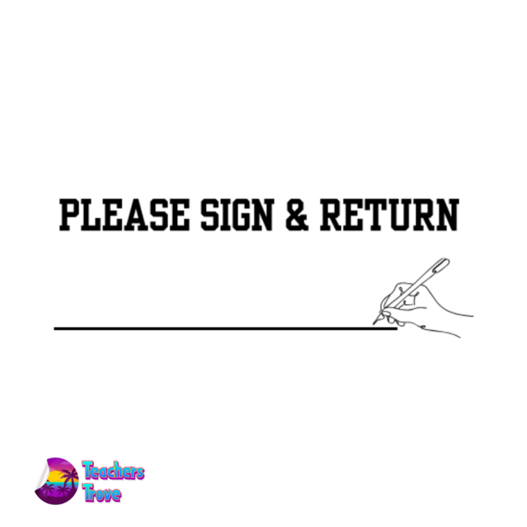Please Sign and Return Stamp