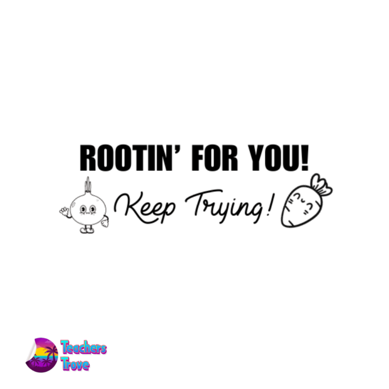 Rootin' for you stamp