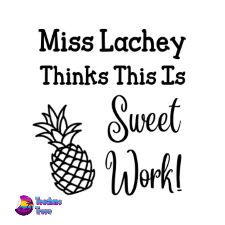 This is Sweet Work Stamp