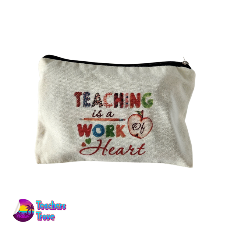 Second image of Teaching Is A Work Of Heart  Pencil Case