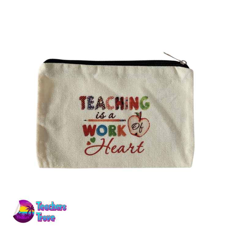 Teaching Is A Work Of Heart  Pencil Case