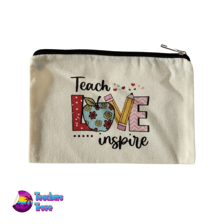 Teach, Love, Inspire Pencil Case