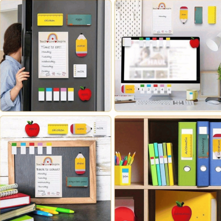 Second image of Teacher Sticky Note Pack - Black