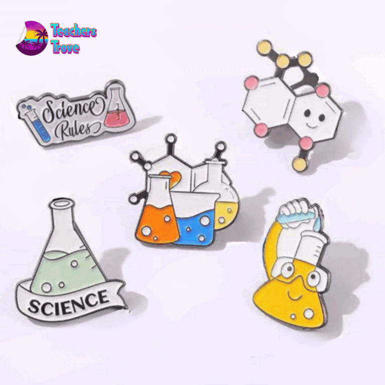 Science Brooches