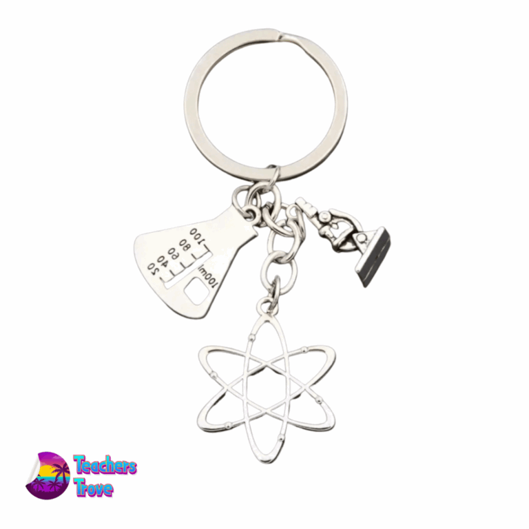 Second image of Science Steel Keyring with Charms