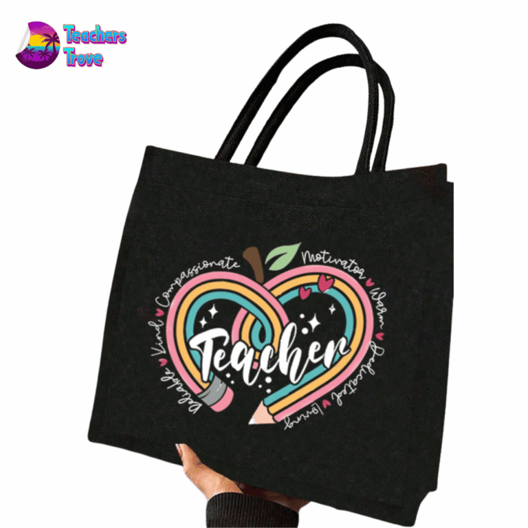 Second image of Pencil Apple Teacher bag