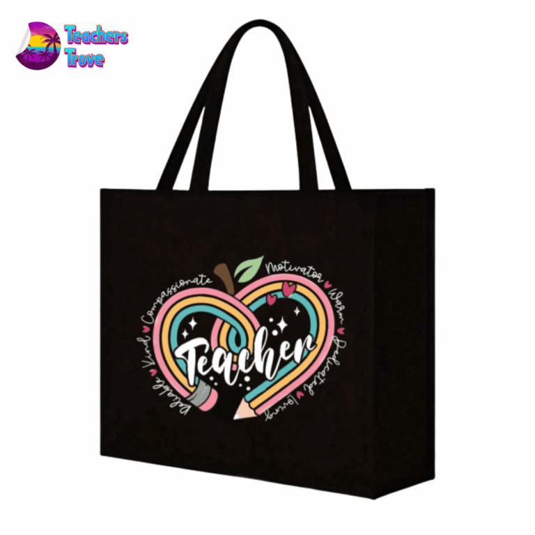 Pencil Apple Teacher bag